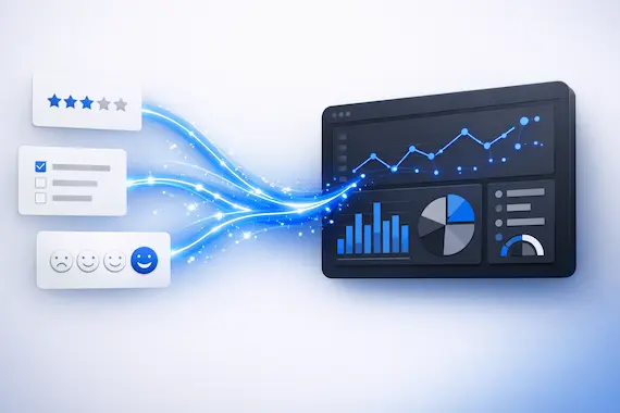 AI-powered survey analytics with sentiment analysis and trend detection